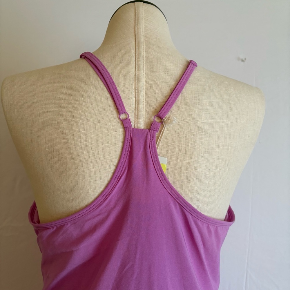 Flex Strappy Dress With Built In Shorts Liner Purple Racerback | All In Motion - Picture 8 of 16
